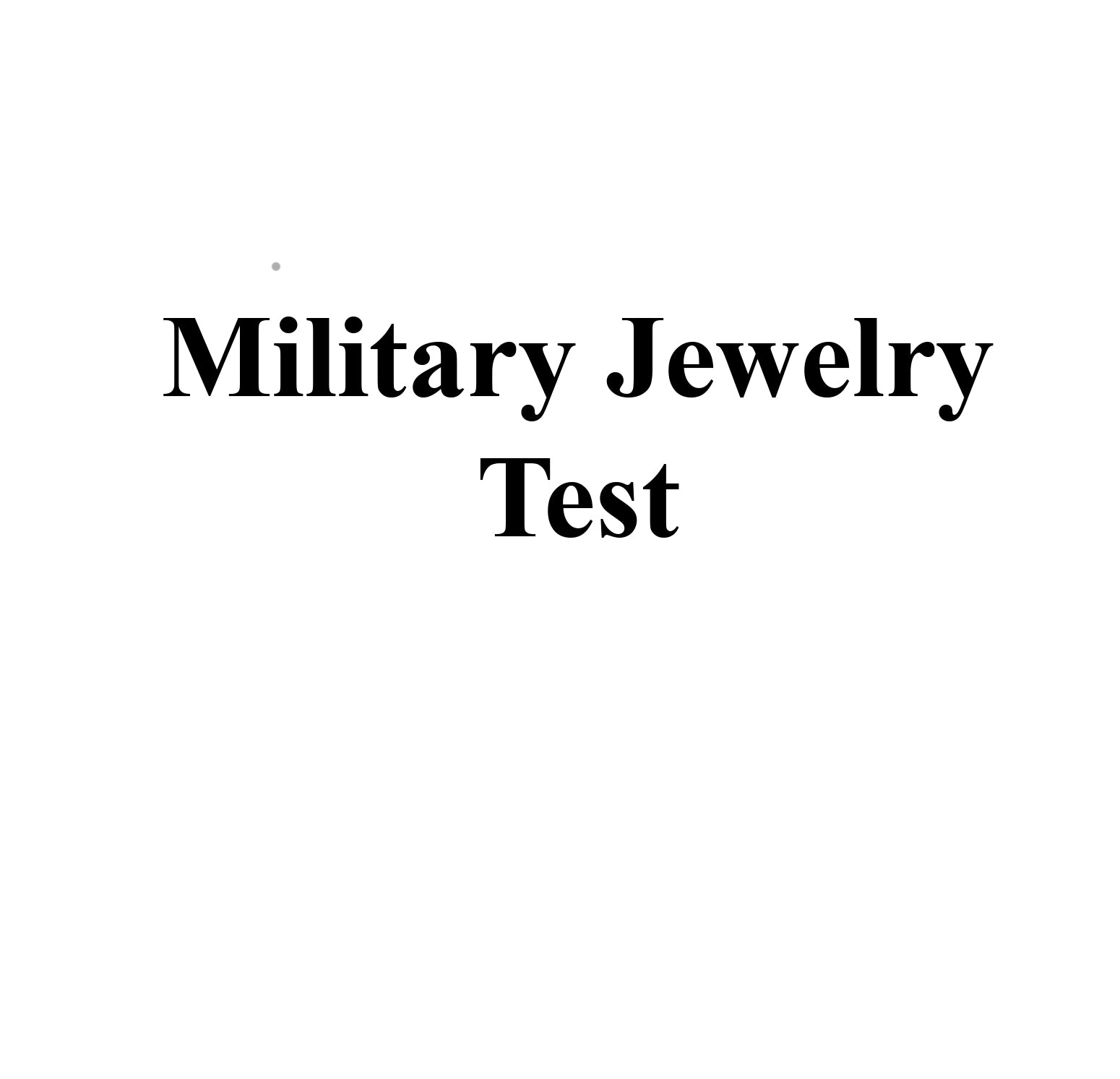 XYZ TEST